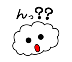 A Cute cloud!! Kumomo!! Part2. sticker #2815399