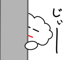 A Cute cloud!! Kumomo!! Part2. sticker #2815405