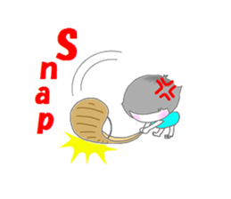 Little girl talks sticker #2816063