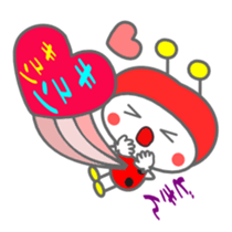 Cute ladybug for children Sticker sticker #2816174