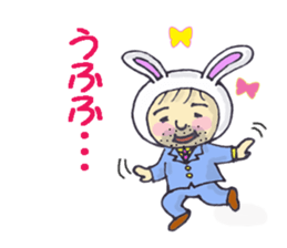 Activities of Mr.Rabbit, an officeworker sticker #2816732