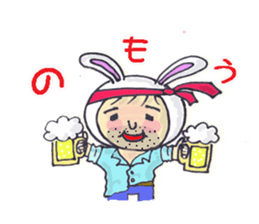 Activities of Mr.Rabbit, an officeworker sticker #2816734