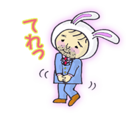 Activities of Mr.Rabbit, an officeworker sticker #2816737