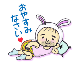 Activities of Mr.Rabbit, an officeworker sticker #2816739