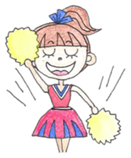 Dreamy girl sticker #2817352