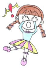 Dreamy girl sticker #2817353