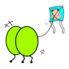 powan and mameme sticker #2817489