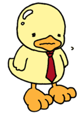 Lovely yellow children2 sticker #2817733