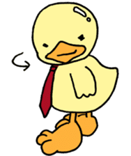 Lovely yellow children2 sticker #2817744