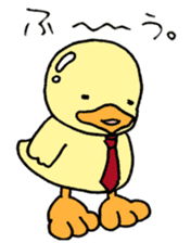 Lovely yellow children2 sticker #2817762