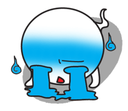 Ghost-kun cute egg sticker #2818624