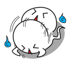 Ghost-kun cute egg sticker #2818625