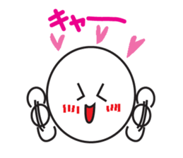 Ghost-kun cute egg sticker #2818629