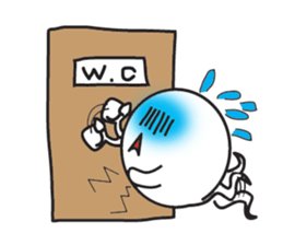 Ghost-kun cute egg sticker #2818637