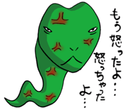 Cute snake sticker #2818939