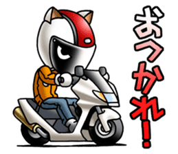 BIKE Cat Ear Rider's 2 SCOOTER  Japanese sticker #2818972