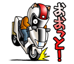 BIKE Cat Ear Rider's 2 SCOOTER  Japanese sticker #2818974
