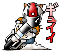 BIKE Cat Ear Rider's 2 SCOOTER  Japanese sticker #2818975