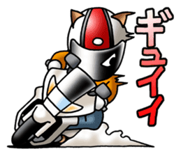 BIKE Cat Ear Rider's 2 SCOOTER  Japanese sticker #2818975