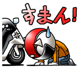 BIKE Cat Ear Rider's 2 SCOOTER  Japanese sticker #2818976