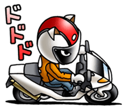 BIKE Cat Ear Rider's 2 SCOOTER  Japanese sticker #2818983