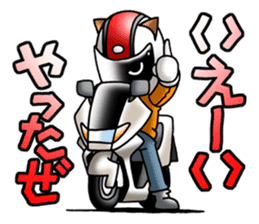 BIKE Cat Ear Rider's 2 SCOOTER  Japanese sticker #2818988