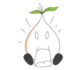 Little Onion sticker #2819020