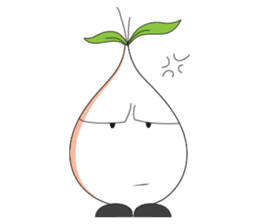 Little Onion sticker #2819023