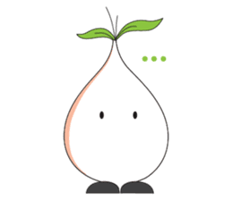 Little Onion sticker #2819026