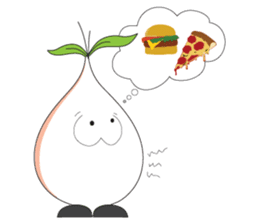 Little Onion sticker #2819030