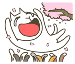 A Cat's Homestay Experience in Japan sticker #2819542