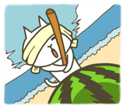 A Cat's Homestay Experience in Japan sticker #2819553