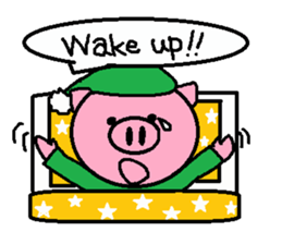 Brother of Ton-kun. English edition. sticker #2819611