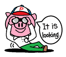 Brother of Ton-kun. English edition. sticker #2819632