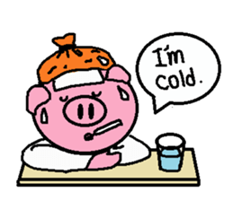 Brother of Ton-kun. English edition. sticker #2819633