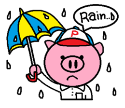 Brother of Ton-kun. English edition. sticker #2819644