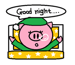 Brother of Ton-kun. English edition. sticker #2819650