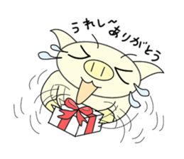 buta no buutaro sticker #2819732