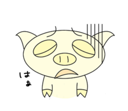 buta no buutaro sticker #2819745