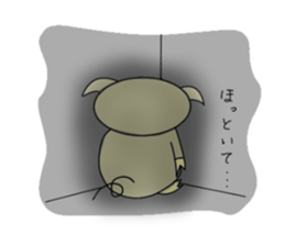 buta no buutaro sticker #2819746