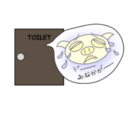 buta no buutaro sticker #2819747