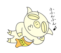buta no buutaro sticker #2819756