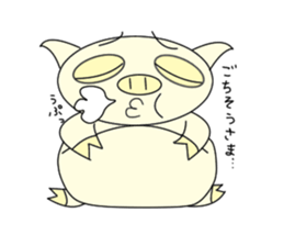 buta no buutaro sticker #2819762