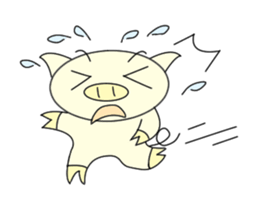 buta no buutaro sticker #2819763