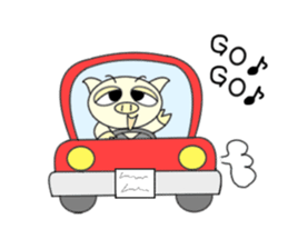 buta no buutaro sticker #2819766