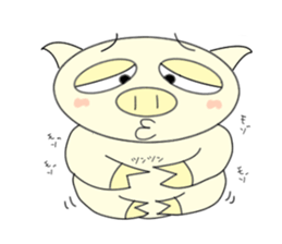 buta no buutaro sticker #2819768