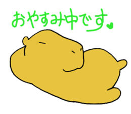 Capybara  life sticker #2820040