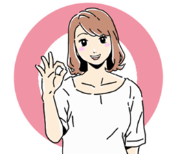 Lady's Talk Sticker sticker #2820095