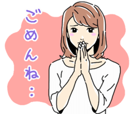 Lady's Talk Sticker sticker #2820098