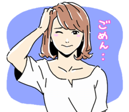 Lady's Talk Sticker sticker #2820099